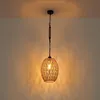 Globo Lighting Hängeleuchte Metall schwarz matt, braun, mit Produktbild-Vorschau 11