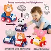 MODFU Spielfahrzeuge, Kinder Spielzeug Auto Set, Lustige Produktbild-Vorschau 6