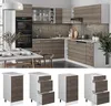 Küchenunterschrank Vicco R-Line Edelgrau 40 cm mit Produktbild-Vorschau 3