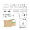 conecto LM-FS03NW Professional TV-Ständer Standfuß für Produktbild-Vorschau 10