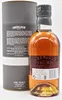A bottle of Aberlour whisky and its cylindrical packaging are shown against a white background. Voir les images du produit