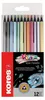 Pastelli triangolari metallizzati Kores Kolores, 12 colori Anteprima dell’immagine prodotto 5