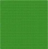 A green baseplate with studs for building blocks. Produktbild-Vorschau