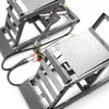 Bituxx 2 Auffahrrampen mit hydraulischem Wagenheber Grau Produktbild-Vorschau 6