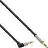 InLine Slim Audio Kabel Klinke 3,5mm ST/ST, gewinkelt, Produktbild-Vorschau 1