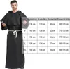 Priester Robe Mönch Kostüm Herren mit Kapuze und Produktbild-Vorschau 5