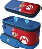 Two views of a Nintendo Switch carrying case with Mario graphics. Podgląd zdjęcia produktu