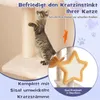 A kitten playing on a cat tree with toys. Anteprima dell’immagine prodotto