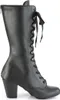 VIVIKA-205 Damen Boots von DemoniaCult, Schwarz EU 42, US Produktbild-Vorschau 5