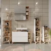 Midischrank Vicco Karen Sonoma/Weiß 30 x 90 cm mit 4 Produktbild-Vorschau 8