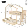 Flieks Etagenbett 90x200cm / 140x200cm mit Schubladen, Produktbild-Vorschau 7