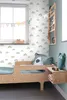 ESTAhome Tapete Regenbogen Mintgrün und Graublau 53 cm x Produktbild-Vorschau 4