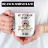 Trendation - Eule Tasse Geschenk Uhu Tasse Lustiger Spruch Produktbild-Vorschau 2