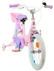 Volare Olivia Kinderfahrrad - Mädchen - 16 Zoll - Rosa Produktbild-Vorschau 5