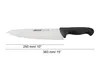 Couteau De Cuisine 25 Cm Noir - 2900 - Arcos Voir les images du produit 3