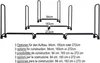 Metall Kaminholzregal Anthrazit 272 x 25 x 95 cm Garten Produktbild-Vorschau 8