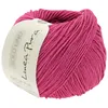 A ball of pink yarn on a white background. Produktbild-Vorschau