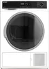 A front view of a white Sharp heat pump dryer. Produktbild-Vorschau
