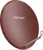 DUR-line Select 85/90cm Satellitenschüssel Alu ziegelrot Produktbild-Vorschau 1