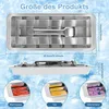 Eiswürfelform, Edelstahl Eiswürfelform 304, 18 Fächer, Produktbild-Vorschau 2