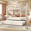 Flieks Etagenbett 90x200cm mit Ausziehbett 90x190cm, Kinder Produktbild-Vorschau 1