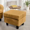Ohrensessel mit Hocker Landhausstil Polster-TV-Lesesessel Produktbild-Vorschau 4