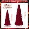 2er-Set Künstlicher Weihnachtsbaum Deko Tischdeko Produktbild-Vorschau 2