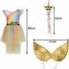 Kruzzel 26676 Costume da unicorno di Carnevale 110 - 116 cm Anteprima dell’immagine prodotto 8
