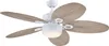 Outdoor Deckenventilator mit Beleuchtung und Zugketten Produktbild-Vorschau 1