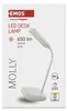 LED stolní lampa MOLLY, bílá Productafbeelding-voorbeeld