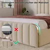 Polsterbett mit USB Typ-C Ladefunktion Hydraulisches Produktbild-Vorschau 7
