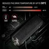 Axagon CLR-M2XT M.2 SSD Passivkühler Aluminium - 2280, Náhľad obrázku produktu 4