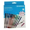 Donau Elektronik 12 DONAU Glitzer Gelschreiber transparent Náhľad obrázku produktu 2