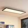 Lindby LED-Panel Nelios, 80 x 30 cm, 4.000K, schwarz, Produktbild-Vorschau 2