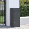 vidaXL Paketdrop-Box mit Speicher Anthrazit 41 x 38 x 103 Produktbild-Vorschau 3