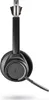 A product shot of a black Poly Voyager Focus UC B825 headset against a white background. Produktbild-Vorschau