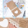 40 Stück Jute Bestecktaschen Spitze Besteck Sackleinen Produktbild-Vorschau 4