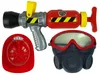 Feuerwehr Set Feuerlöscher Wasser Maske Helm Rot Produktbild-Vorschau 4