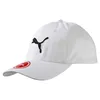PUMA Essential Cap White-Big Cat weiß Produktbild-Vorschau 3