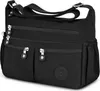 TEUEN Crossbody Bag Donna Borsa a tracolla in nylon Anteprima dell’immagine prodotto 1