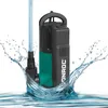 VONROC Tauchpumpe mit integriertem Schwimmer [750W] - Produktbild-Vorschau 2