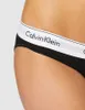 Calvin Klein dames Modern Baumwolle slip, zwart Produktbild-Vorschau 5