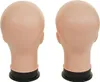 2x Mannequin-Kopf HWC-G81, Perückenpuppe weiblich Frau Produktbild-Vorschau 4