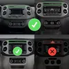 Android Autoradio 9 Zoll 64GB für VW Tiguan 5N (2007–2016) Produktbild-Vorschau 2