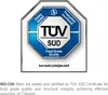 A certification seal from TÜV SÜD. Voir les images du produit