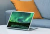 MuchoWow® Laptop Aufkleber Sticker Cover Nordlicht - Bäume Produktbild-Vorschau 4