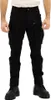 A person wearing black G-Star ROVIC ZIP 3D REGULAR TA pants and black boots, standing against a white background. Produktbild-Vorschau