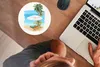 MuchoWow® Mauspad Mousepad Strandkorb - Sonnenschirm - Produktbild-Vorschau 3