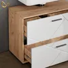 Meuble sous vasque simple Livinity Ronco Blanc Voir les images du produit 6