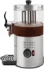 A stainless steel hot chocolate machine with a clear container filled with chocolate. Podgląd zdjęcia produktu